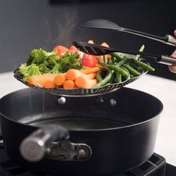 Cesto de Cozimento À Vapor Inox Cozinhar Legumes Verduras - 4