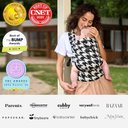 Ver imagem 6 de Momcozy Canguru Ergonômico Leve P/ Bebês 7-20kg Conforto & Suporte Lombar Cinza