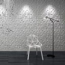 Ver imagem 2 de 40 Placas Revestimento 3D PREMIUM para Parede (10m²) Premierdecor - MAZE