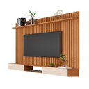 Ver imagem 3 de Conjunto Painel Ripado e Nicho 1.8 Colonne Nature Off White