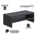 Ver imagem 4 de Kit 02 Suportes Stand Para Monitores Mesa Escritório Home Office Lap L03 Preto - Lyam Decor