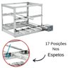 Churrasqueira Elétrica Giratória Inox 7 Espetos Modelo 3A.1M Mot Direito - 6