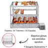 Churrasqueira Elétrica Giratória Inox 7 Espetos Modelo 3A.1M Mot Direito - 3
