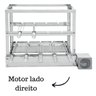 Churrasqueira Elétrica Giratória Inox 7 Espetos Modelo 3A.1M Mot Direito - 1