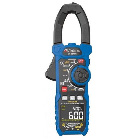 Alicate Amperímetro Minipa Et-3810c