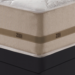 Cama Box Solteiro King Preto + Colchão Molas Superlastic Bahamas 96x203x68cm - 5