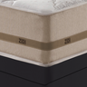Cama Box Solteiro King Preto + Colchão Molas Superlastic Bahamas 96x203x68cm - 5