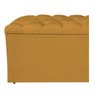 Calçadeira Estofada Liverpool 160cm Queen Size Suede Mostarda - 6