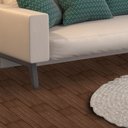 Ver imagem 1 de Kit 20 Revestimentos Laminados para Chão Efeito Madeira - 60x15cm