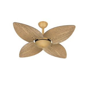 Ventilador Teto 4 Pás Madeira Winds Potente Ventax 110v