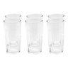 Jogo 6 Copos Água Suco Vidro Conjunto 350ml 14 X 7,5:Branco - 1