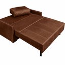 Ver imagem 6 de Sofá Cama para Sala de Estar Casal 154cm Veludo Isis