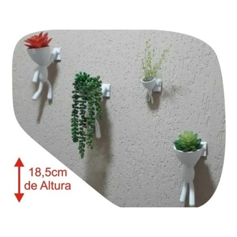 3 Vasos Robert Plant Suculentas Alpinista/Aventureiros.