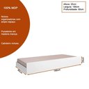 Ver imagem 5 de Jogo de Quarto Infantil Theo 2 Portas MDP 73cm Branco Theo Móveis