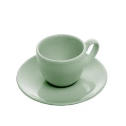 Conjunto 6 Xícaras Porcelana para Chá com Pires Alanya Eden 275Ml - 1 Conjunto 6 Xícaras Porcelana para Chá com Pires Alanya Eden 275Ml - 1