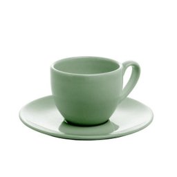 Conjunto 6 Xícaras Porcelana para Chá com Pires Alanya Eden 275Ml - 2 Conjunto 6 Xícaras Porcelana para Chá com Pires Alanya Eden 275Ml - 2