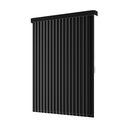 Ver imagem 2 de Persiana Vertical em Pvc com Bando Crisdan Largura 1,50 X 1,30 Altura Preto