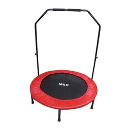 Cama Elastica Jump Proteção Trampolim Apoio Pula Pula Emagrecer Academia Musculação Suporte - 1