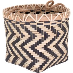 CESTA BAMBU PRETO 2PÇ - 3