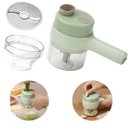 Ver mais imagens de Cortador Triturador Elétrico Multifuncional Aço Inoxidável