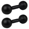 Par Halter Bola Pintado 8kg para Ginastica e Musculação - 2