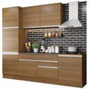 Ver imagem 1 de Armário de Cozinha Completa 240cm Rustic Bari Madesa 01