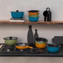 Panela de Cerâmica Pequena 1,3L Linea Canelle - 3