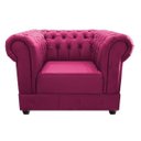 Ver imagem 6 de Kit Poltrona e Namoradeira Chesterfield Ana Suede Pink - Doce Sonho Móveis