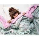 Ver imagem 3 de Manta Fleece Dupla Face Solteiro Kids Glam Lepper Roxo 1,60 M x 2,40 M