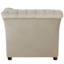 Ver imagem 5 de Namoradeira Chesterfield Sofia Suede Bege- Doce Sonho Móveis