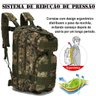Mochila Multiuso Escolar Militar Tática Cargueira 30 Litros Camping Pesca Verde - 2