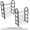Ver mais imagens de Sapateira 4 Andares Vertical Organizador Sapato Prateleira até 8 Pares
