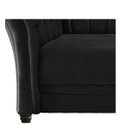 Ver imagem 5 de Poltrona Decorativa Chesterfield Sofia Suede Preto - Doce Sonho Móveis