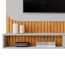 Ver imagem 7 de Painel TV até 65'' Ripado 150cm com Bancada Suspensa Sublime D04 - D'Rossi