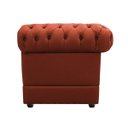 Ver imagem 3 de Kit Poltrona e Namoradeira Chesterfield Ana Suede Terracota - Doce Sonho Móveis