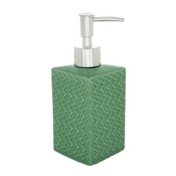 Porta Sabonete LÍquido CerÂmica Turquesa - 1