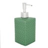 Porta Sabonete LÍquido CerÂmica Turquesa - 2