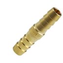 Ver imagem 3 de Emenda para Mangueira 1/4 X1/4(6mm)aço com 5 Peças