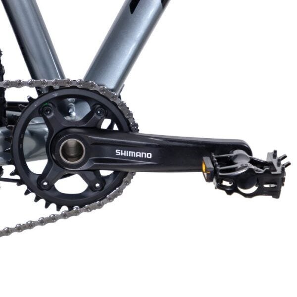 Bicicleta Tsw Yukon 12V. Deore Rock Shox - Cinza/Preto - 17" - 4