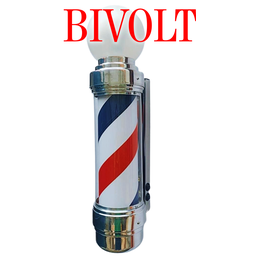 Barber Pole Giratório 60cm Bivolt +barber Mini 30cm - 3