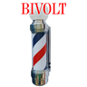 Barber Pole Giratório 60cm Bivolt +barber Mini 30cm - 3