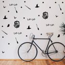 Ver imagem 2 de Kit de Adesivos Lufa-Lufa Elementos Harry Potter Hogawarts