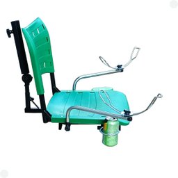 Cadeira para Barco Giratória Dobrável com Acessórios Verde - 4