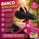 Ver mais imagens de Bicicleta Infantil Aro 12 Rosa Baby Style Speedy com Rodinhas Removíveis Cesto Cestinha Menina Freio