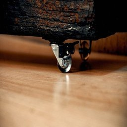 Lareira Ecológica no Dormente com Rodinhas e Queimador em Inox - 70 x 22 cm - Quilotoa - 7
