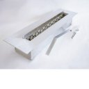 Ver imagem 3 de Lareira Ecológica no Dormente com Rodinhas e Queimador em Inox - 1m x 22 cm - Cabulco com vidros