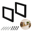 Ver imagem 2 de Suporte de Prateleira Estilo Industrial 20cm Metal 2 Peças