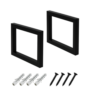 Suporte de Prateleira Estilo Industrial 20cm Metal 2 Peças