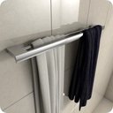 Ver imagem 1 de Porta Toalhas de Banho Duplo Master Cromado 60cm
