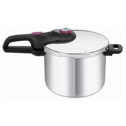Panela de Pressão Inox 8L Fechamento Externo com Cesto - Rochedo - 1